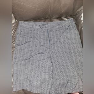 Men's Grey patterned warm weather shorts Aviva